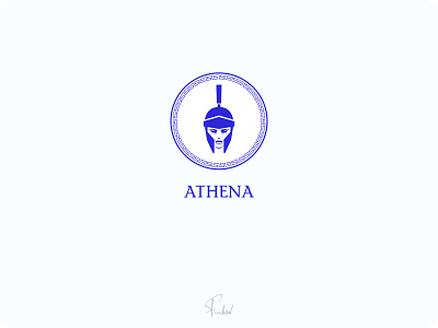 Athena Logo design graphic design illustration logo vector