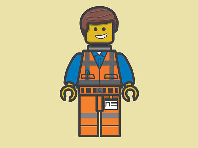 #10 Emmet Lego digital emmet freelance illustrator illustration lego lego movie vector