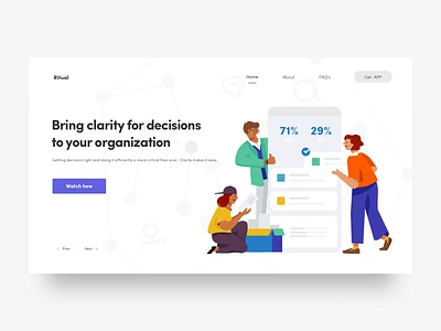 Help you make better decisions decision design hiwow icon illustration ui ux web