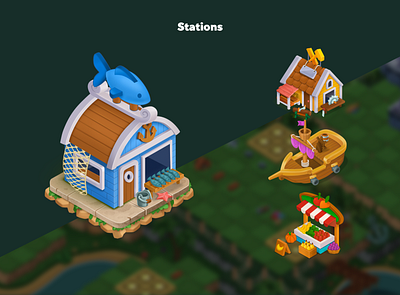 Pocket Voyages - Stations building gardenscapes