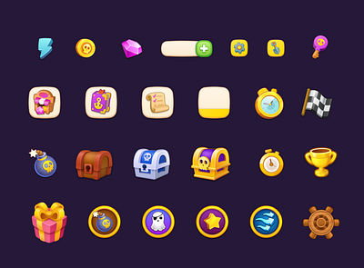 Pocket Voyages - UI Icons game ui