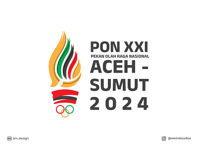 PON XXI Aceh - Sumut 2024 Logo