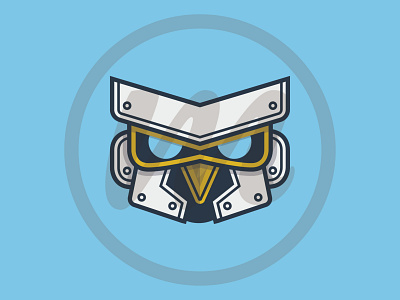 Owl Robot Logo