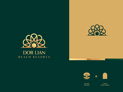 DorLian Beach Resorts / Branding beach brand identity branding design graphic design logo luxury visual identity