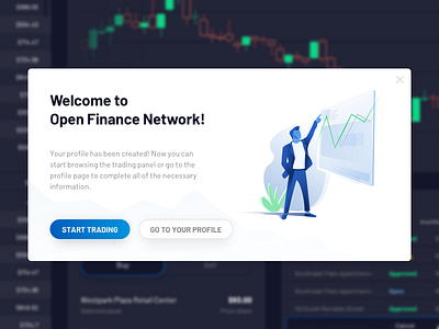 OpenFinance - Welcome illustration