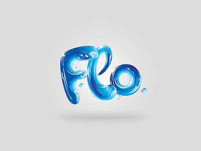 Flo Logo branding illustration logo design
