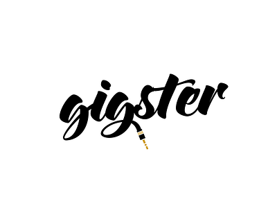 Gigster Logo branding illustration logo design