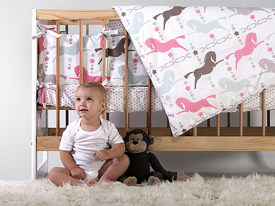 Babybliss - Runaway Carousel Bedding