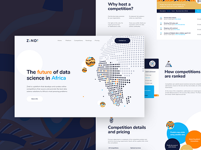 Landing page - work in progress