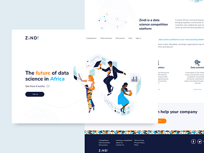 Zindi Landing Page