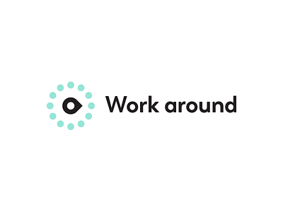 Work Around - Logo for a co-working space.