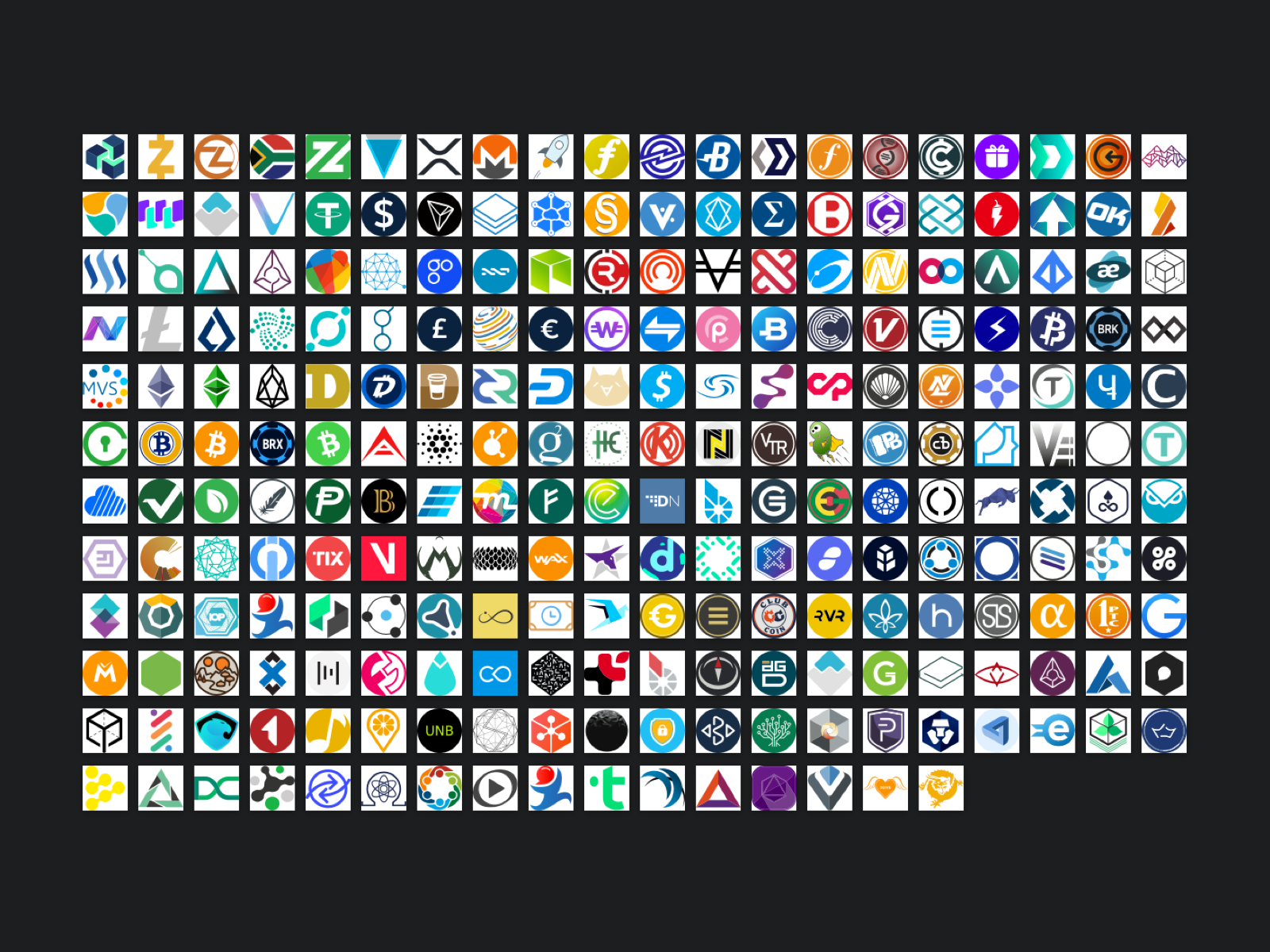 FREE SKETCH FILE - Crypto Currency SVG Icons by Anja van ...