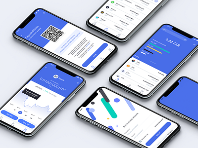 Cryptocurrency trading mobile app