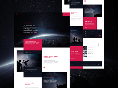 Balfour Landing Page - Work in Progress