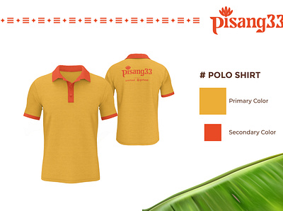 Branding Kit - Polo Shirt | Pisang 33 branding design graphic design