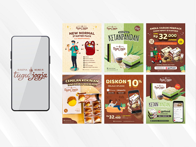 Social Media Design | Instagram Post | Bakpia Kukus Tugu Jogja branding design graphic design vector