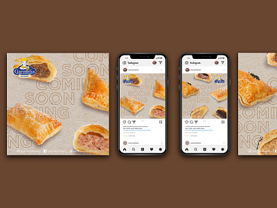 Social Media Design | Instagram Post | Garmelia Bakery branding design graphic design vector