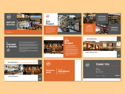 Presentation Deck design graphic design