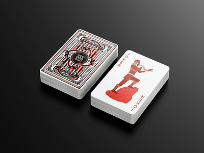 Bicycle Vikings Playing Card | Custom Playing Cards design graphic design illustration vector