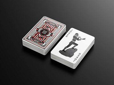 Bicycle Vikings Playing Card | Custom Playing Cards design graphic design illustration vector