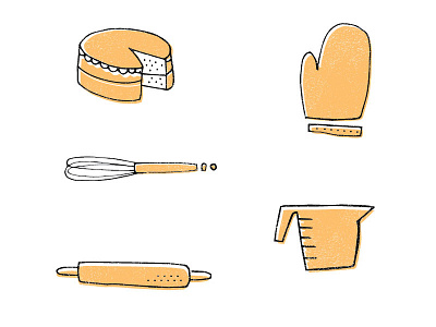 Bake 1 baking illustration
