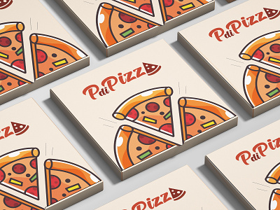 Pizza Box Mockup box design illustration logo mockup packaging packaging design pizza