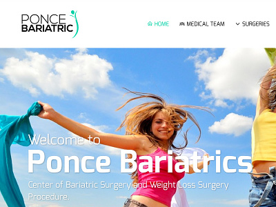 Ponce Bariatrics graphic design logo seo web design