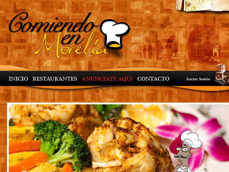 Comiendo en Morelia wordpress e-commerce graphic design web design