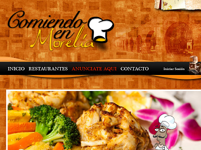 Comiendo en Morelia e commerce graphic design web design wordpress