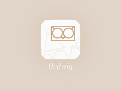 Hedwig Newsletter Web hedwig icon newsletter owl web