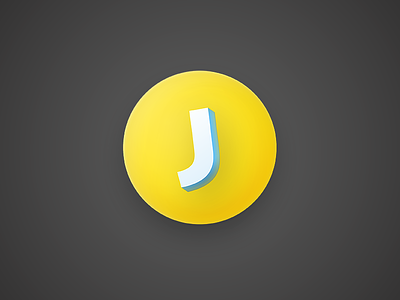 Jike.Town Icon icon j jike mac app round yellow