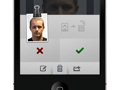 Textless iPhoneapp UI