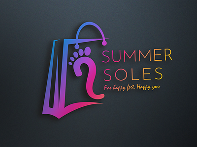 Logo for shoe sale center