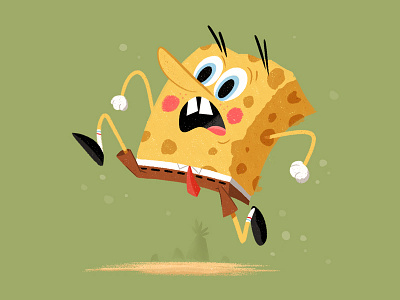 Spongy character photoshop spongebob spongebob squarepants texture
