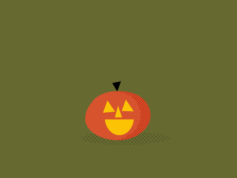Pumpkins are so happy! animation cute gif halloween motion design pumpkin