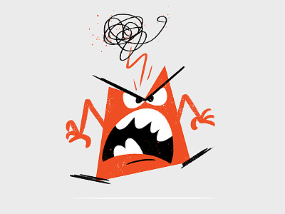 ANGER! anger illustration inside out character pixar