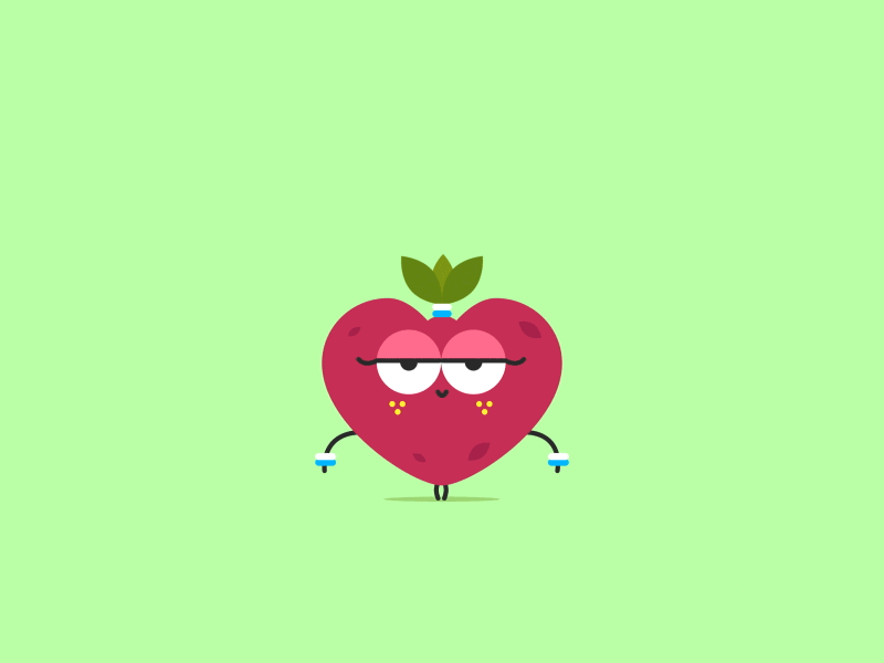 Strawberry by James Boorman on Dribbble
