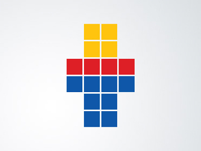 Tetris Digital Logo logo