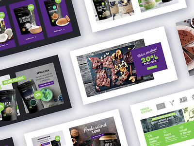 Newsletter Showcase bio coconut email design email marketing green natural newsletter organic peanutbutter purple social superfoods uiux video