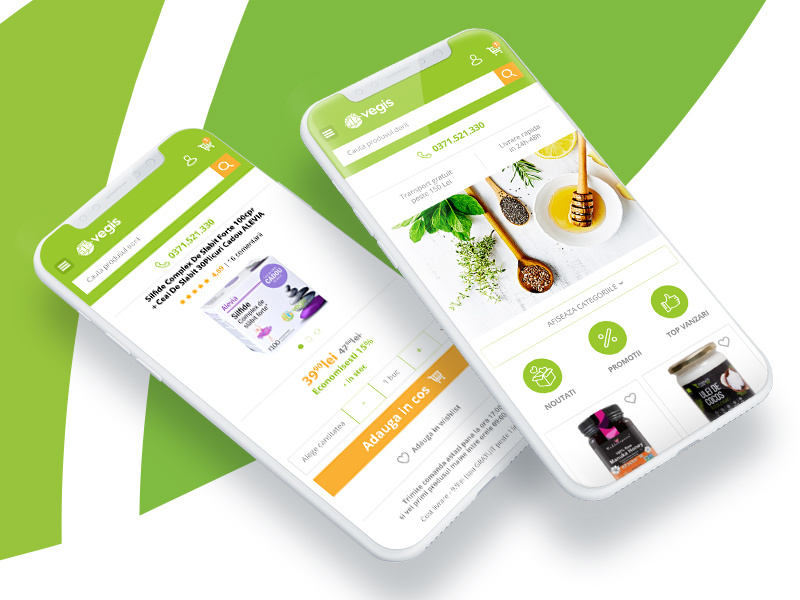 Responsive superfoods website by Wizzdesign on Dribbble