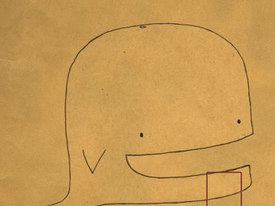Hey: Whale aboard after effects animation brown envelope hand drawn line paper recyclemation whale