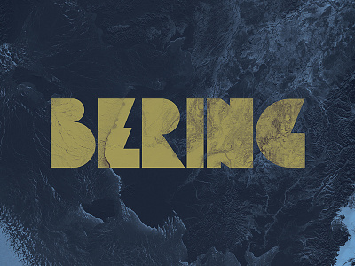 Bering - EP band bering map music typo