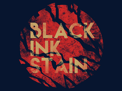 Black Ink Stain - Logo