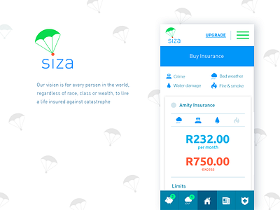 Siza app insurance mobile