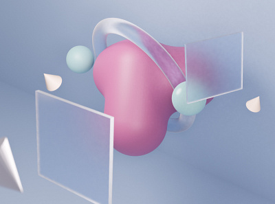 Abstract -3D 3d blender blender3d design geometry illustration render