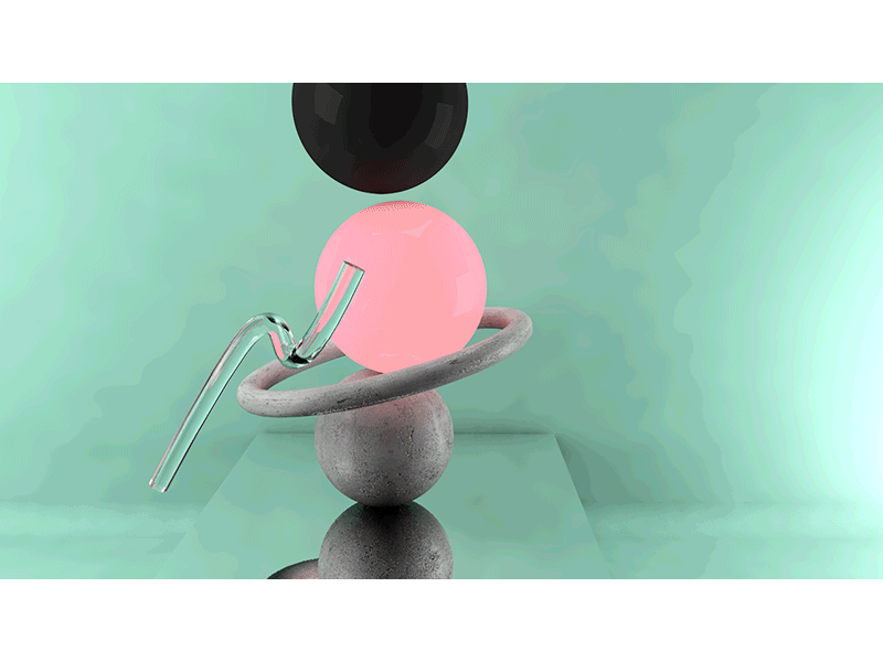 composition animation 3d c4d geometry gradient material motion motiondesig render