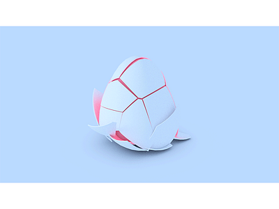 Shattered egg