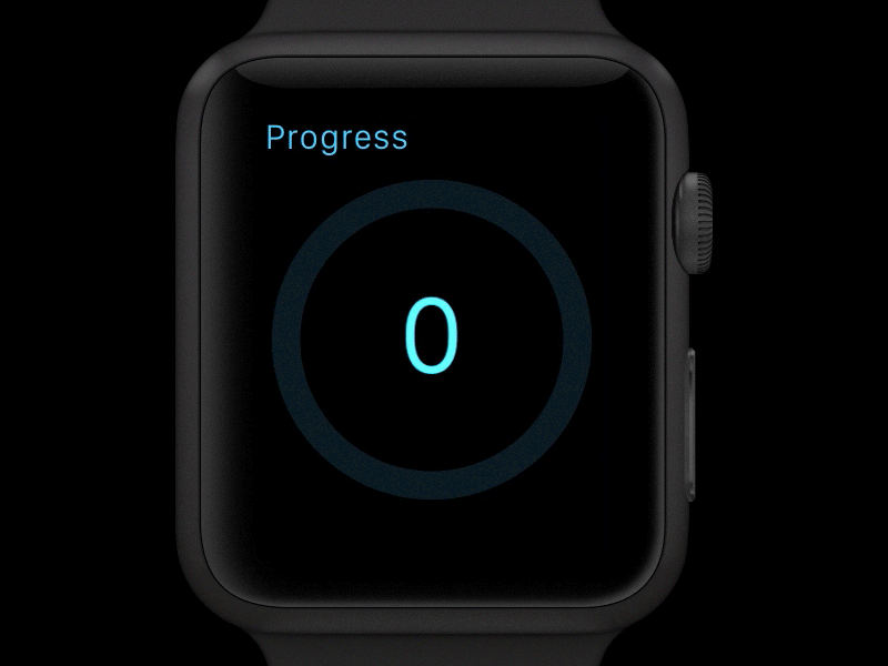 Progress animation apple watch gif glow progress qtz quartz watchos