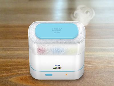 Dribble Debut apple avent baby child condensation design drops icon ios mobile steam