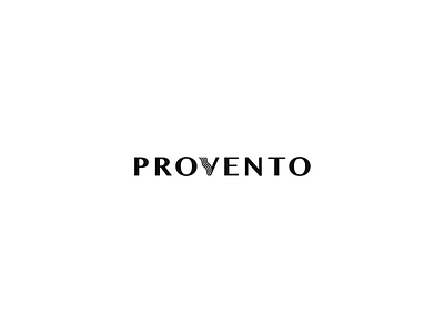 Provento-brand of professional tools for hair branding hair hair cut hair dryer hair salon letter logo logotype type v v logo